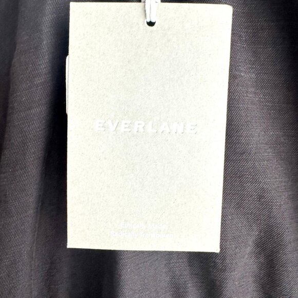 Everlane The Fatigue  Apron  Black Classic Jumpsuit 14 - Picture 5 of 6